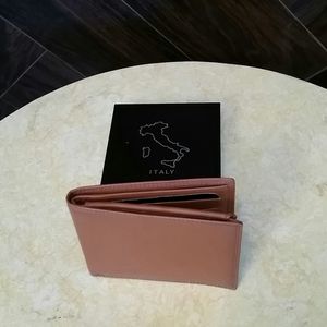 Firenze (Florence Italy) leather wallet billfold